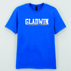 Jerzees with simple Gladwin Track & Field