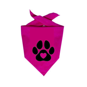 Pet Bandana Bright Pink