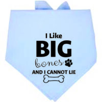 Pet Bandana Light Blue