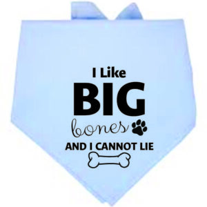Pet Bandana Light Blue