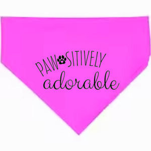 Pet Bandana Medium Pink