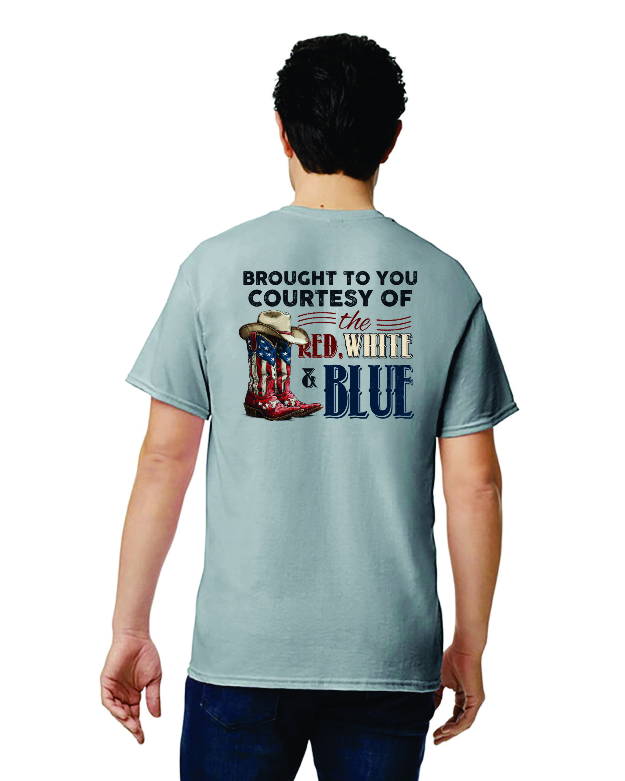 Courtesy of the Red, White, and Blue Tee