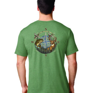 Gildan Softstyle with Hunting/Fishing Compass