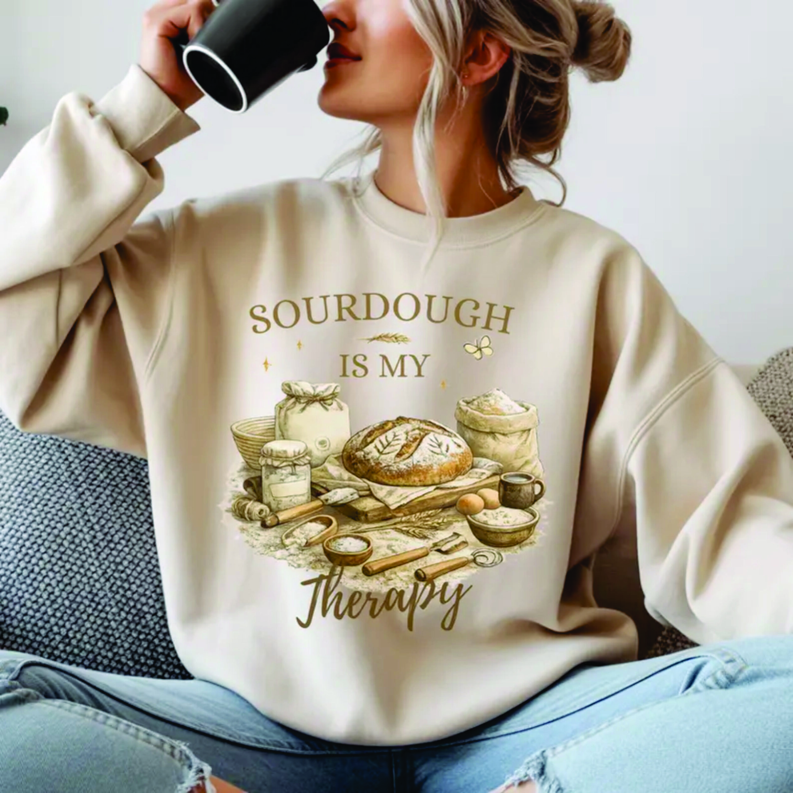 Comfort Colors Sourdough Tee - Image 7