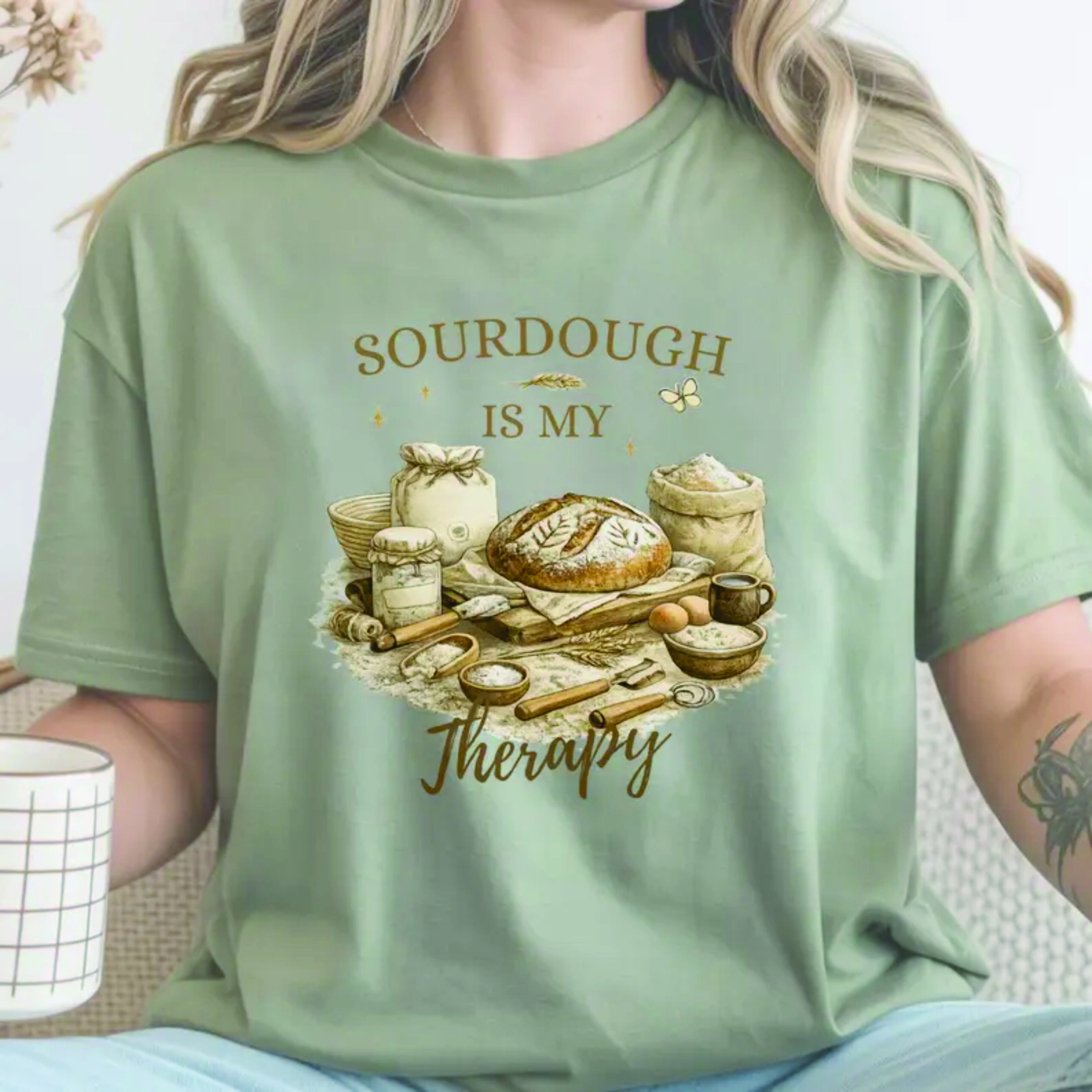 Comfort Colors Sourdough Tee - Image 5