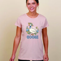 Relaxed Enza Women's tee with mama goose